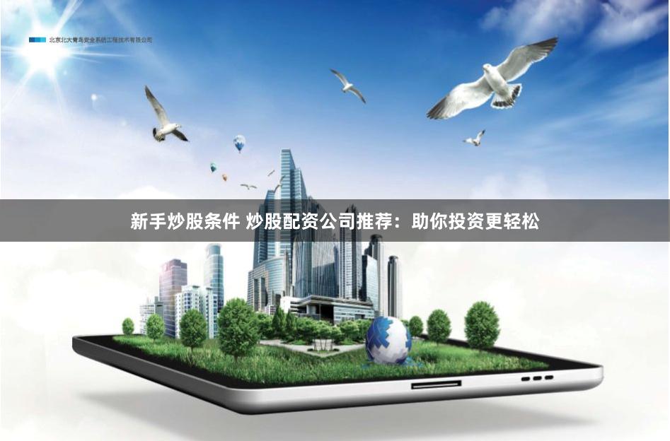 新手炒股条件 炒股配资公司推荐：助你投资更轻松
